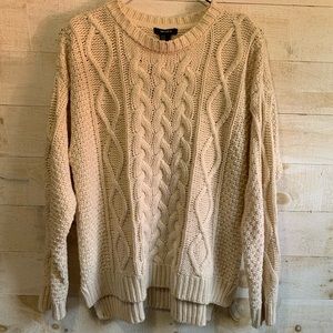 Forever 21 Cable Knit Sweater
